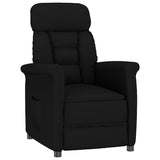 Fauteuil inclinable noir Noir 70.5 x 96.5 x 95 cm Faux cuir
