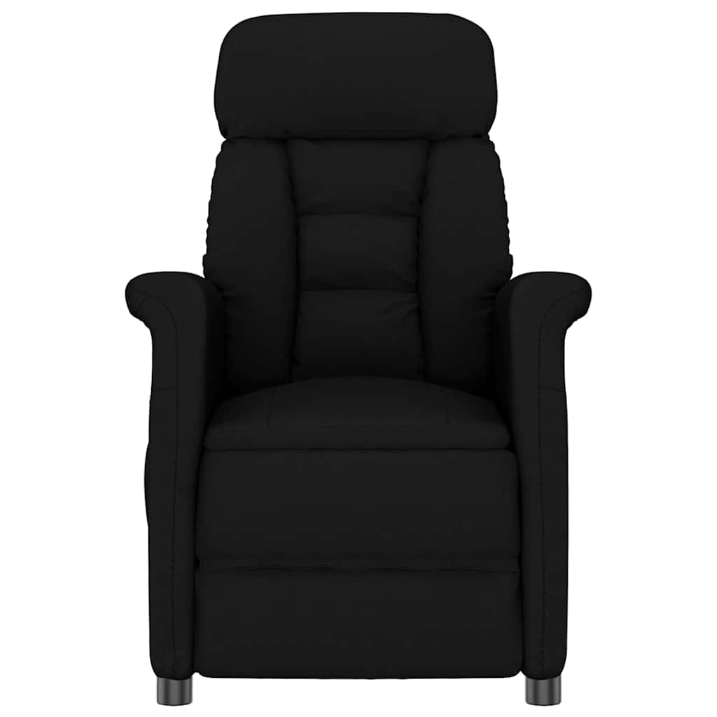 Fauteuil inclinable noir Noir 70.5 x 96.5 x 95 cm Faux cuir