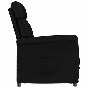 Fauteuil inclinable noir Noir 70.5 x 96.5 x 95 cm Faux cuir
