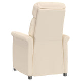 Fauteuil inclinable Beige Tissu microfibre