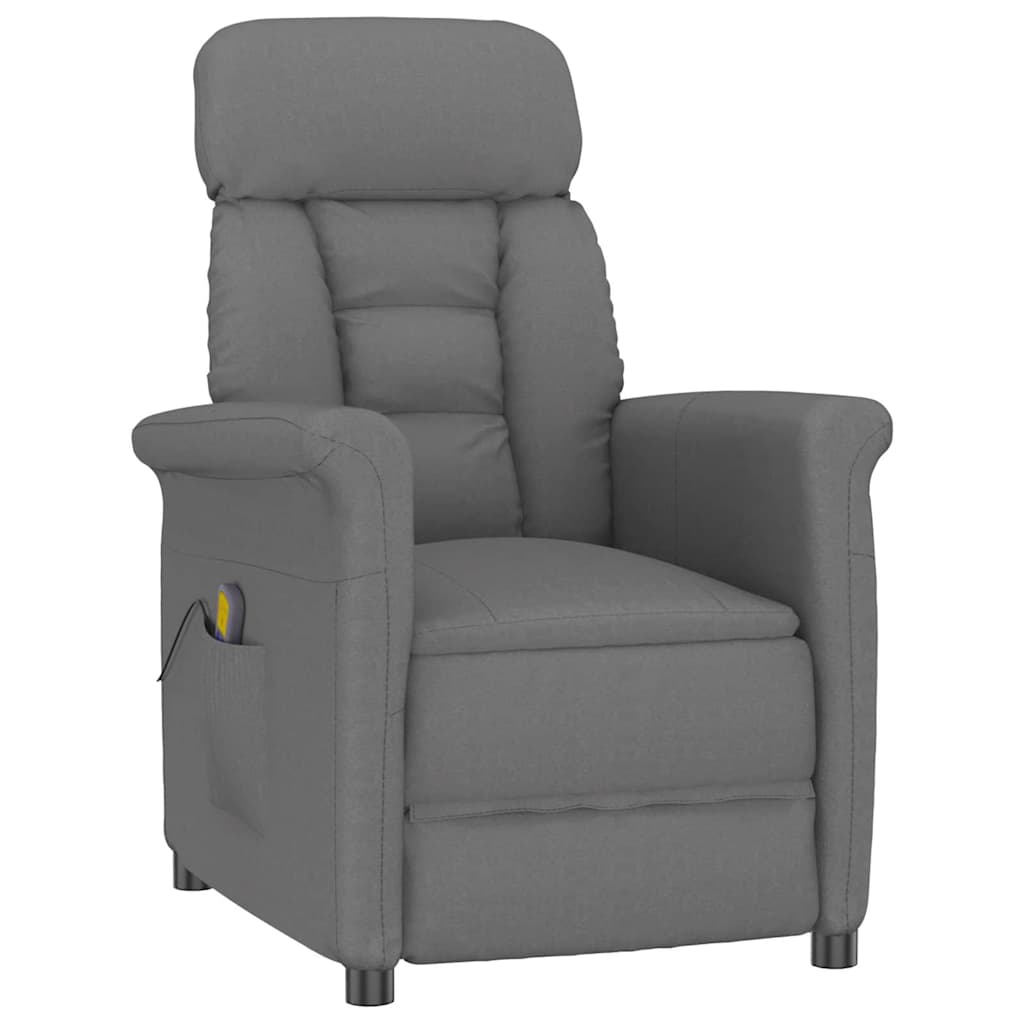 Chaise de massage Gris foncé 70.5 x 96.5 x 95 cm Polyester