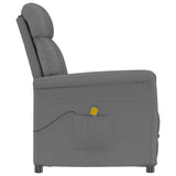 Chaise de massage Gris foncé 70.5 x 96.5 x 95 cm Polyester