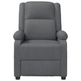 Fauteuil de massage Anthracite Similicuir