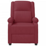 Fauteuil de massage Rouge bordeaux Similicuir