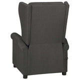 Fauteuil de massage Gris foncé Tissu