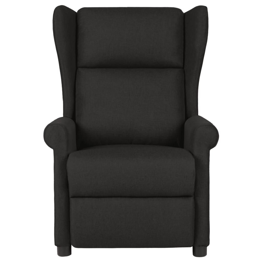 Fauteuil de massage Noir Tissu