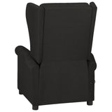 Fauteuil de massage Noir Tissu