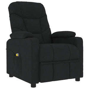 Fauteuil inclinable Noir Tissu