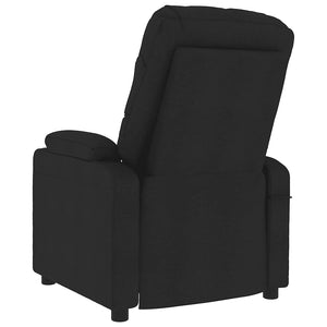 Fauteuil inclinable Noir Tissu