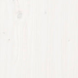 Chaises de bar lot de 2 blanc 40x40x78 cm bois de pin solide