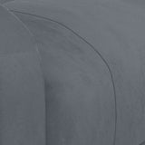 Fauteuil de massage Gris foncé Velours