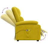 Fauteuil de massage Jaune Velours