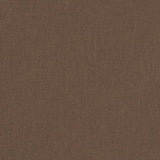 Chaise cabriolet marron tissu