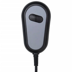 Fauteuil inclinable électrique Noir Similicuir