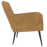 Fauteuil Marron 62x79x79 cm Velours