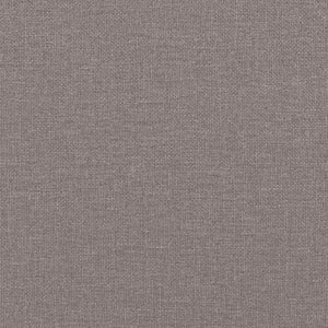 Canapé-lit avec accoudoirs taupe tissu