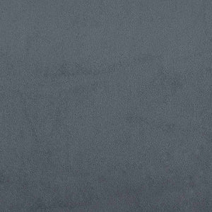 Canapé-lit avec accoudoirs gris foncé velours