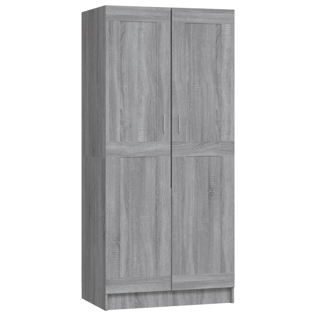 Garde-robe Sonoma gris 82,5x51,5x180 cm Bois d'ingénierie