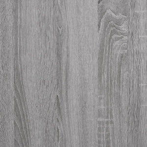 Garde-robe Sonoma gris 82,5x51,5x180 cm Bois d'ingénierie