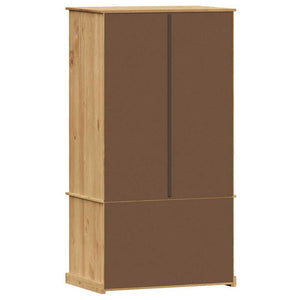 Garde-robe VIGO 90x55x170 cm bois massif de pin