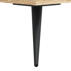 Commode chêne sonoma 69,5 x 34 x 90 cm bois d'ingénierie
