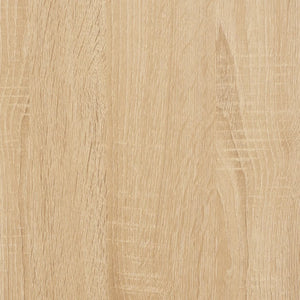 Commode chêne sonoma 69,5 x 34 x 90 cm bois d'ingénierie