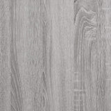 Commode sonoma gris 69,5 x 34 x 90 cm bois d'ingénierie