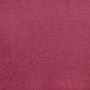 Canapé-lit 2 en 1 rouge bordeaux 122x204x55 cm velours
