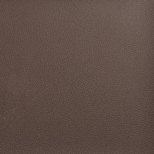 Fauteuil inclinable de massage repose-pieds marron similicuir