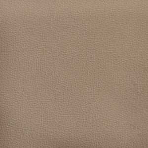 Fauteuil inclinable avec repose-pieds cappuccino similicuir