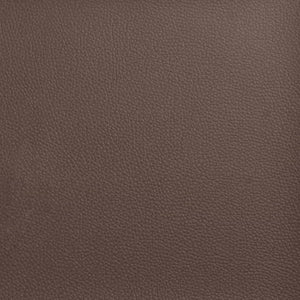 Fauteuil inclinable de massage repose-pieds marron similicuir