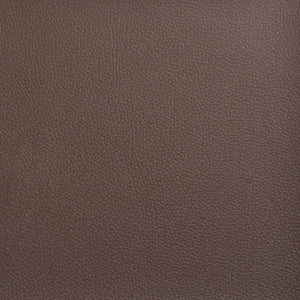 Fauteuil inclinable de massage repose-pieds marron similicuir