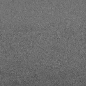 Canapé 3 places avec oreillers gris foncé 180 cm