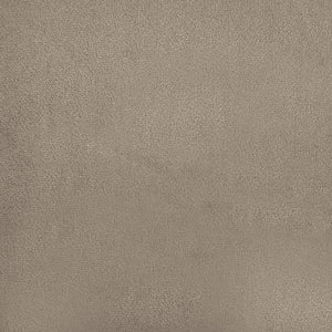 Canapé 3 places avec repose-pieds Taupe 180 cm Tissu microfibre