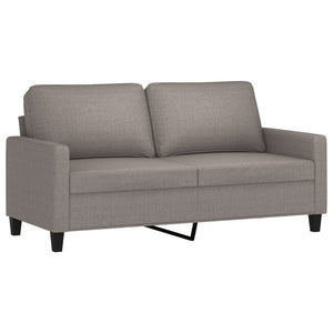 Ensemble de canapés 3 pcs avec coussins Taupe Tissu