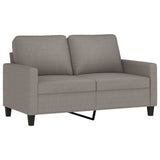 Ensemble de canapés 3 pcs avec coussins Taupe Tissu