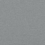 Ensemble de canapés 3 pcs coussins gris clair tissu