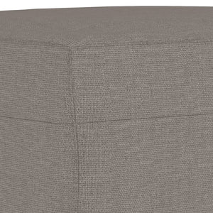 Ensemble de canapés 3 pcs avec coussins taupe tissu