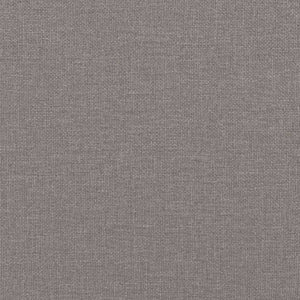 Ensemble de canapés 3 pcs avec coussins taupe tissu