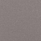 Ensemble de canapés 3 pcs avec coussins taupe tissu