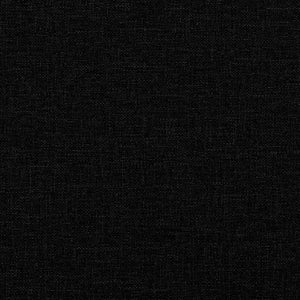 Ensemble de canapés 3 pcs avec coussins Noir Tissu