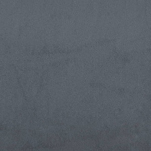 Ensemble de canapés 3 pcs avec coussins Gris foncé Velours