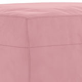Ensemble de canapés 3 pcs avec coussins Rose Velours