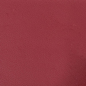 Ensemble de canapés 4 pcs et coussins Rouge bordeaux Similicuir