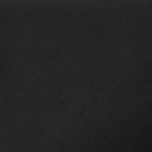 Ensemble de canapés 3 pcs avec coussins Noir Similicuir