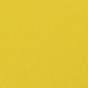 Ensemble de canapés 4 pcs avec coussins Jaune clair Tissu