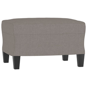 Ensemble de canapés 3 pcs avec coussins Taupe Tissu