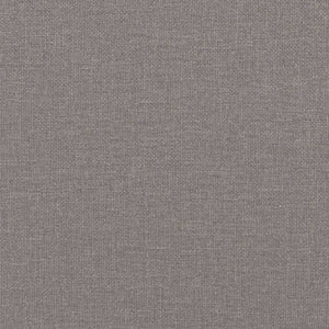 Ensemble de canapés 2 pcs avec coussins taupe tissu