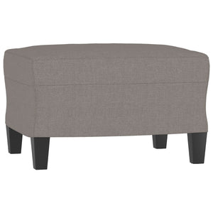 Ensemble de canapés 3 pcs avec coussins taupe tissu