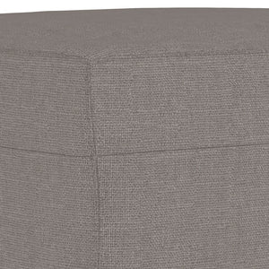 Ensemble de canapés 3 pcs avec coussins taupe tissu